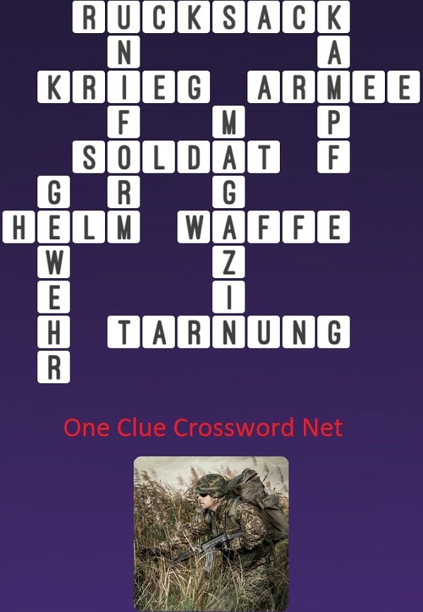 One Clue Crossword Soldat Antworten