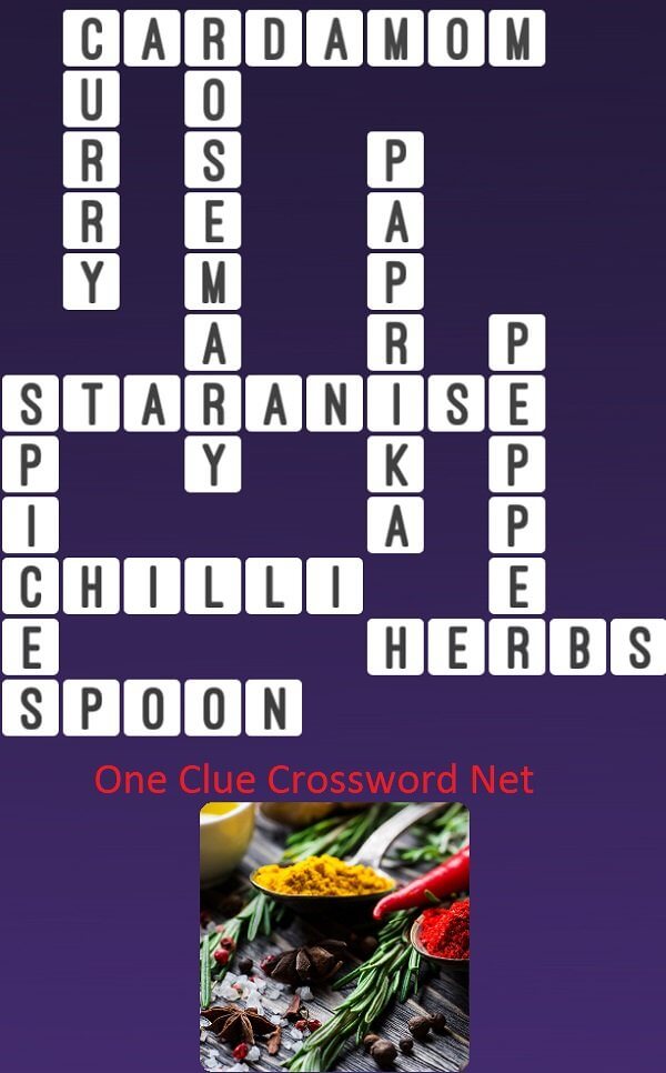 Spices Get Answers for One Clue Crossword Now