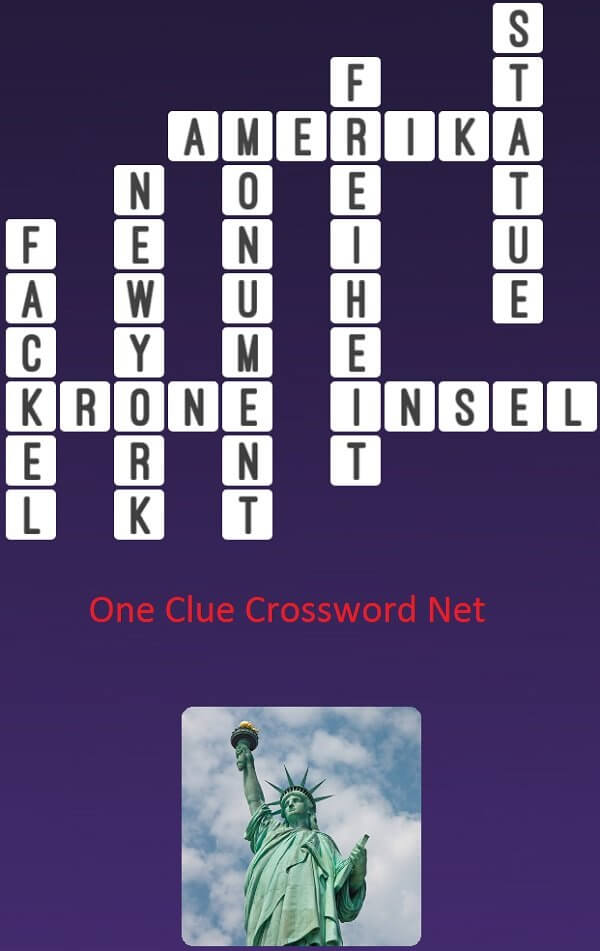 One Clue Crossword Statue Freiheit Antworten