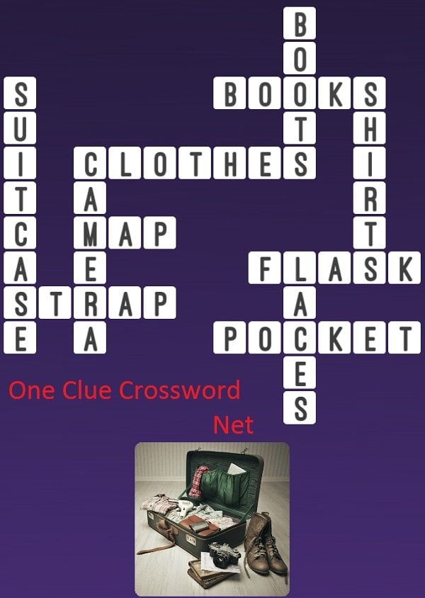 One Clue Crossword Suitcase Answer