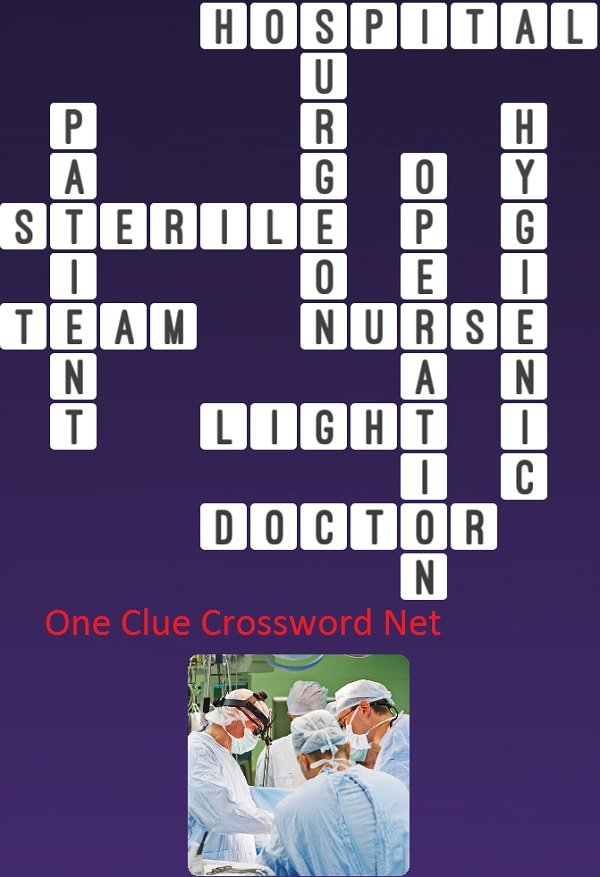 Surgeon One Clue Crossword