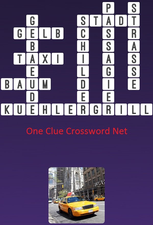 One Clue Crossword Taxi Antworten