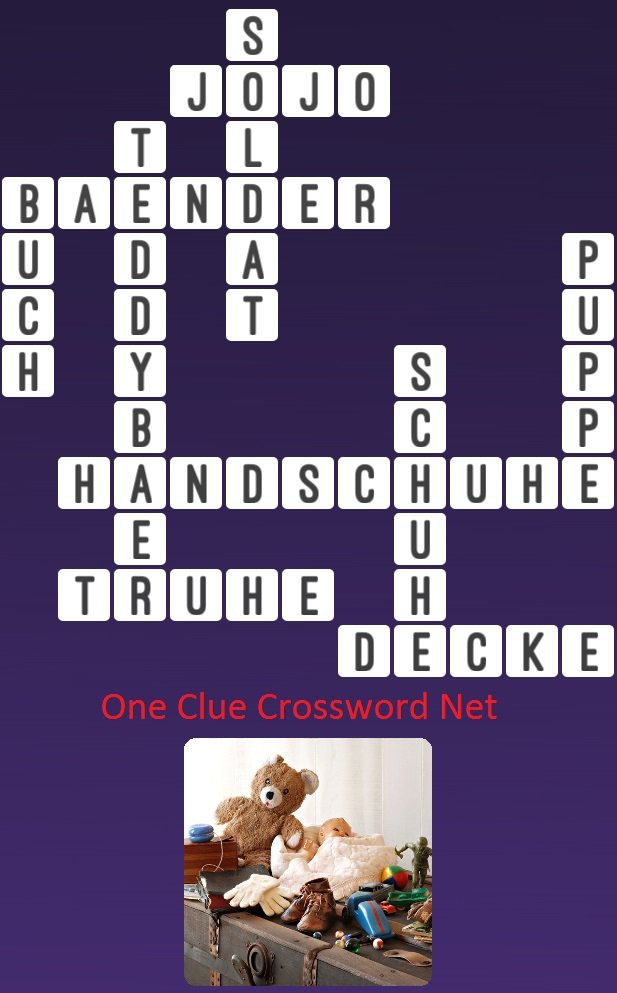 Teddybaer Get Answers for One Clue Crossword Now