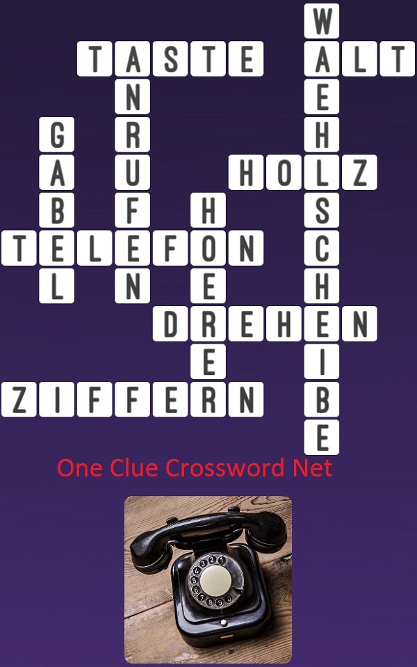 One Clue Crossword Telefon Antworten