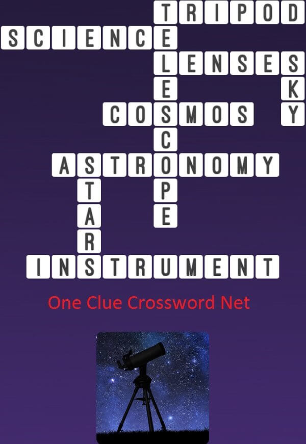 Telescope One Clue Crossword