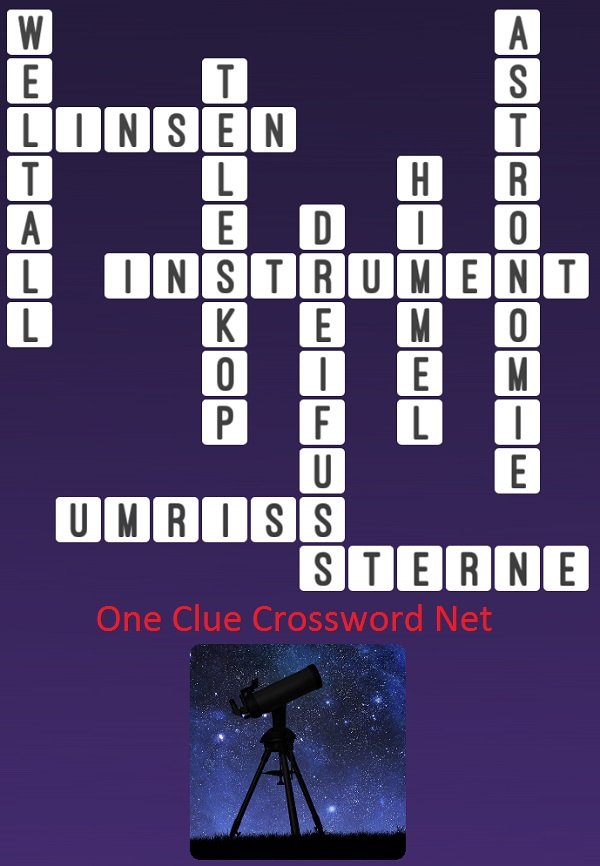 One Clue Crossword Teleskop Antworten