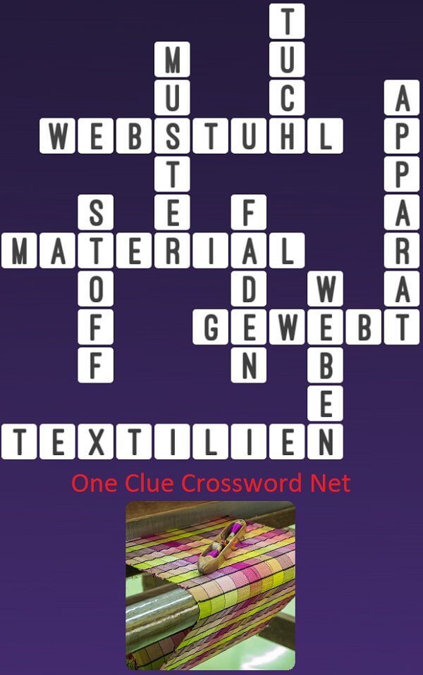 One Clue Crossword Textilien Antworten