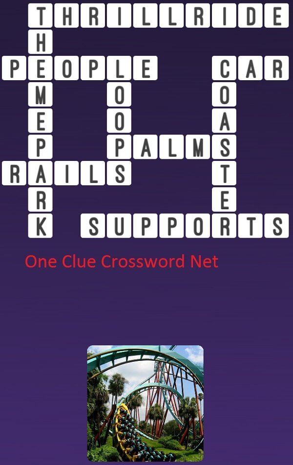 One Clue Crossword Theme Park Coaster Answer