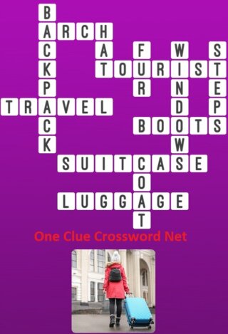 tourist 9 letters crossword clue