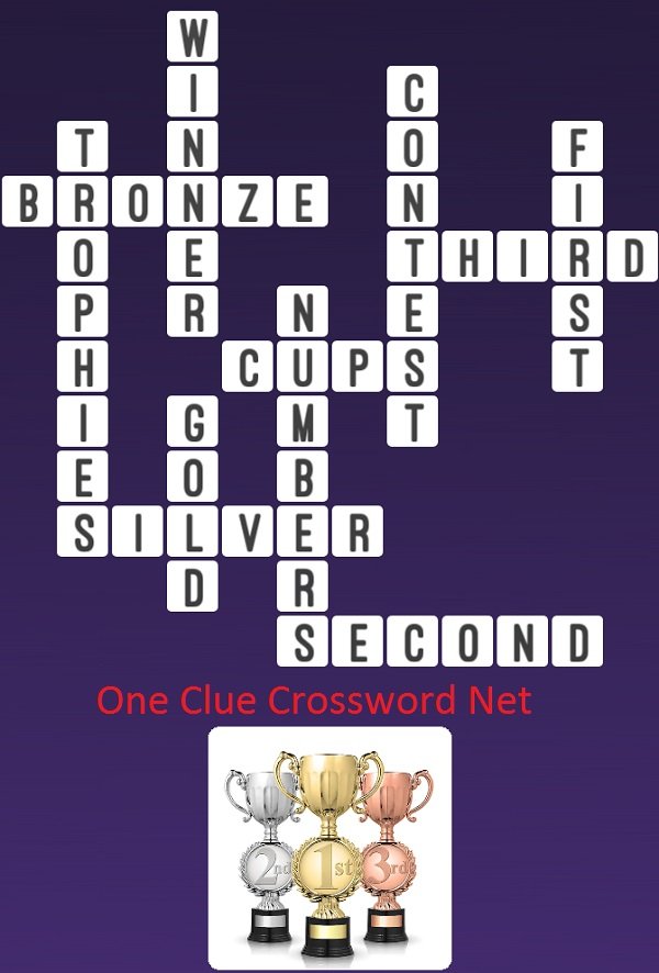 One Clue Crossword Trophy Answer