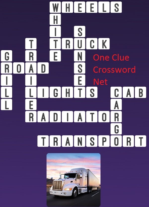 Truck One Clue Crossword