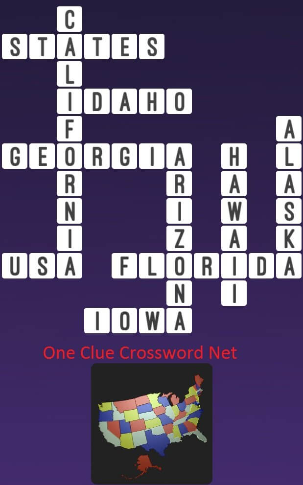 One Clue Crossword USA Answer