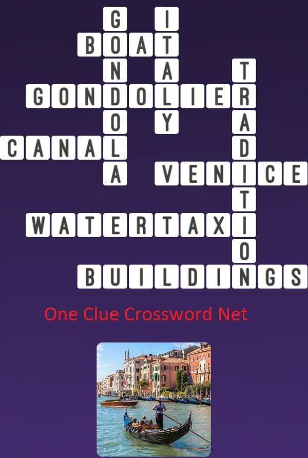 Venice Get Answers for One Clue Crossword Now