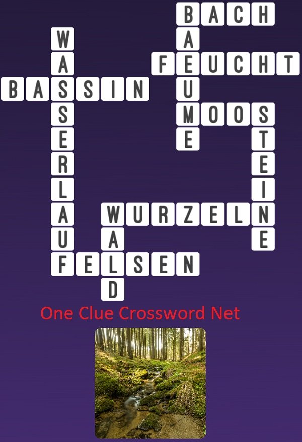 One Clue Crossword Wasserlauf Antworten