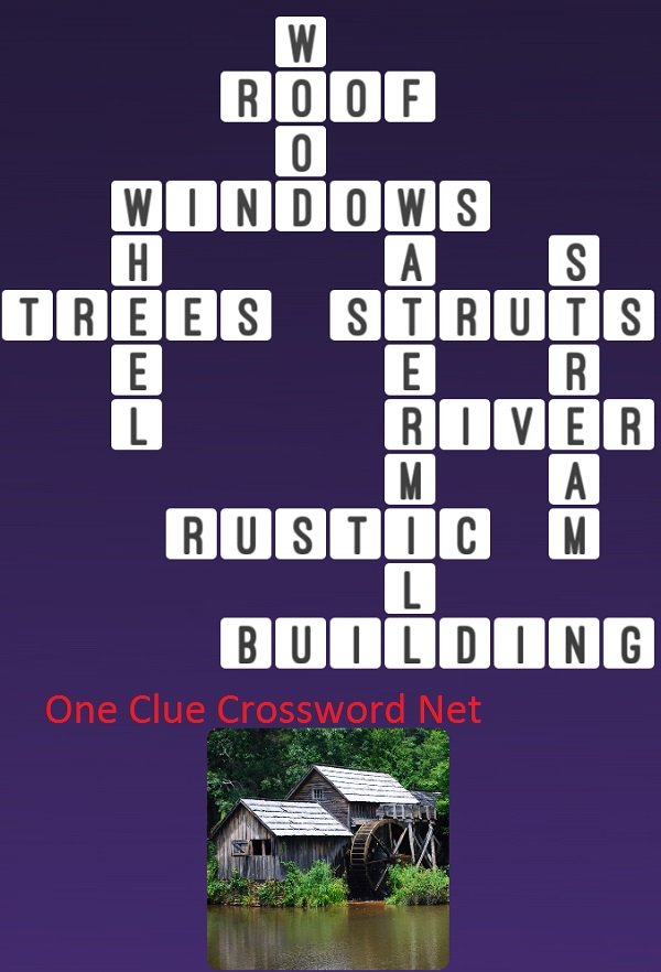 Watermill One Clue Crossword