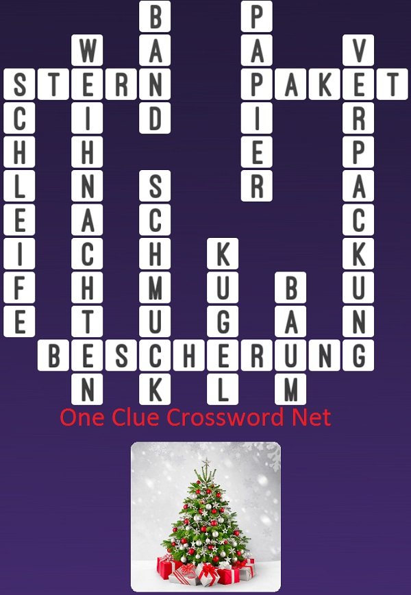 One Clue Crossword Weihnachten Antworten