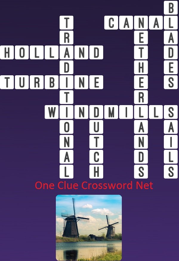 Windmill One Clue Crossword