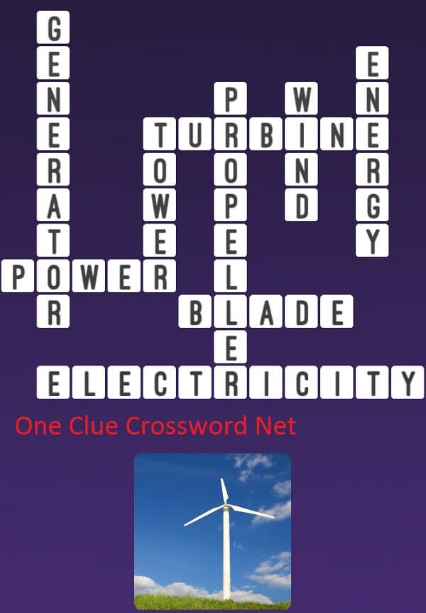 One Clue Crossword Windmill Turbine Answer