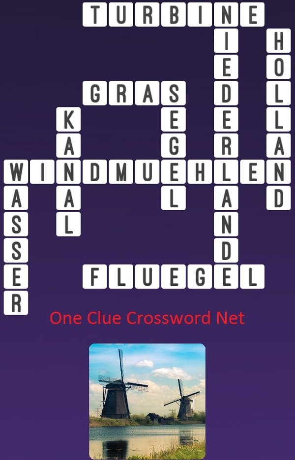 One Clue Crossword Windmuehlen Antworten