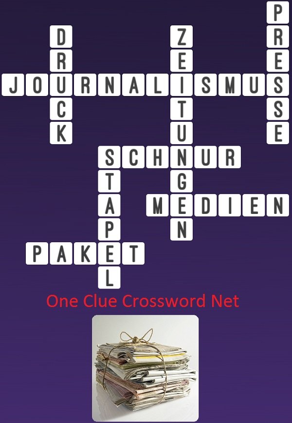 One Clue Crossword Zeitungen Antworten