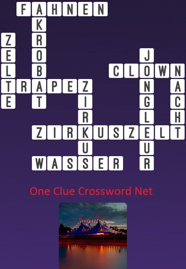One Clue Crossword Zirkus Antworten